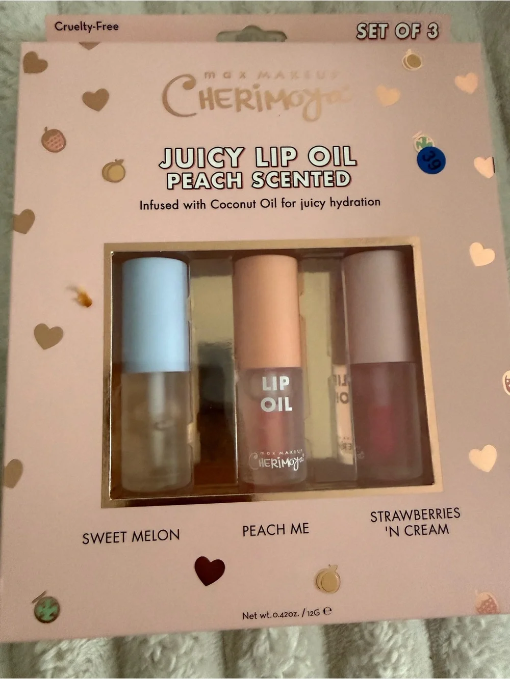 Juicy Lip Oil - Peach Scented (Peach Tint)